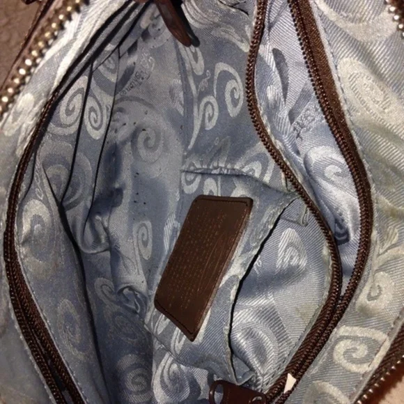 BRIGHTON brown leather purse and wallet set